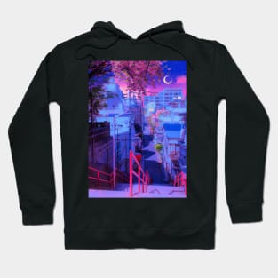 Alley Cherry Trees Hoodie